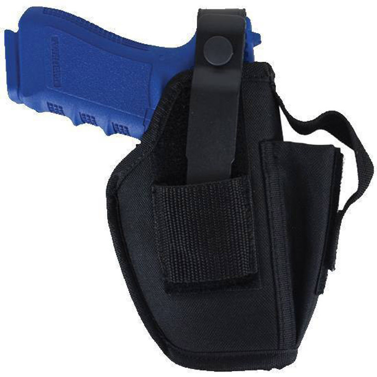 ALLEN AMBI HIP HOLSTER W/ MAG POUCH 4.5 BLK