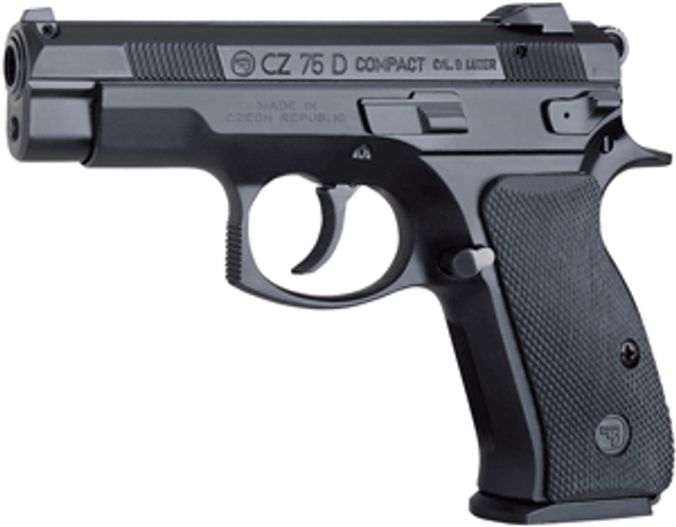 Cz 75-d Pcr Compact 9mm Fs - 10-shot W/decocker Polycote