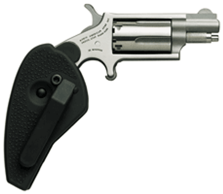 Naa Mini-revolver Combo 1-1/8" - 22lr/22wmr S/s W/holster Grp