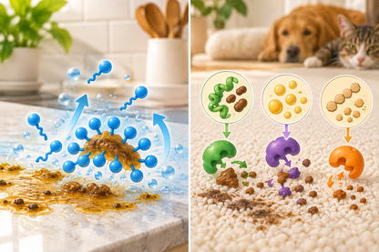 Soap vs. Enzymes: How Do They Actually Clean?