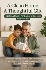 A Clean Home, A Thoughtful Gift: Getting Ready for Father's Day with Kleen Green