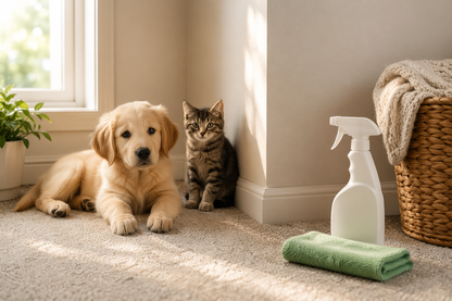 Tackling Pet Urine the Right Way: Why Enzyme Cleaners Make the Difference