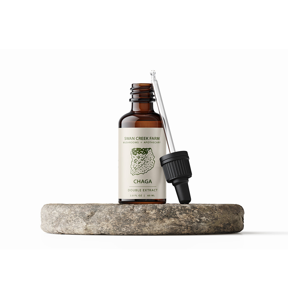 USA Grown Organic Chaga Double Extract