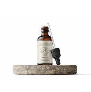 Organic functional mushroom double extract grown in the USA Organic functional mushroom double extract grown in the USA