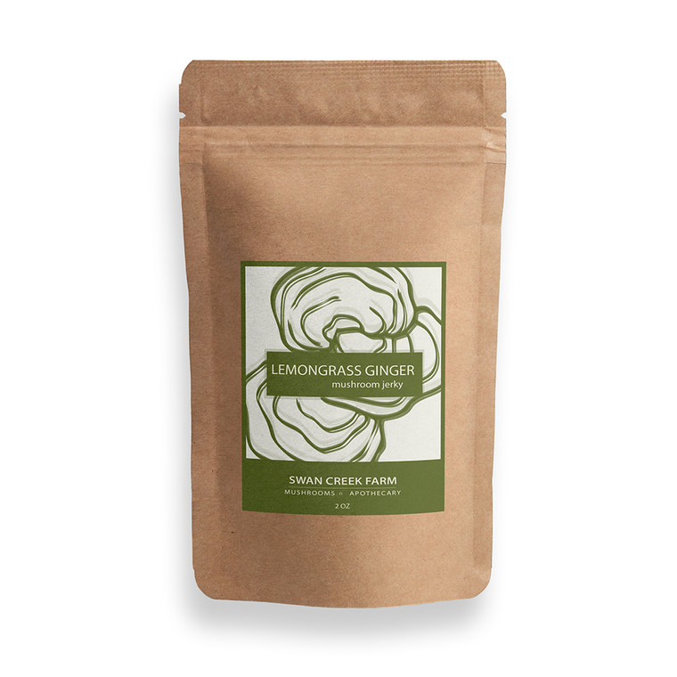 Organic mushroom jerky