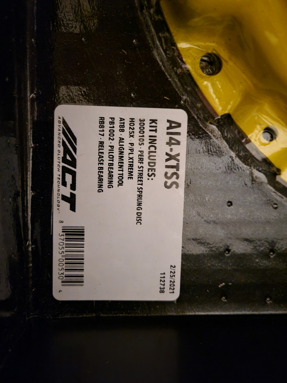 ACT Extreme Race Rigid 4 Pad Clutch Kit | Acura Integra (92-93) (AI3-XTR4) main image 1