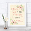 Blush Peach Floral Wedding Blanket Scarf Personalized Wedding Sign