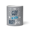 Gift For Dad This Guy Has Best Son Photo Grey Tea Coffee Personalized Mug