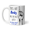 Gift For Husband This Guy Has The Best Wife Tea Coffee Personalized Mug