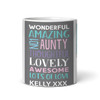 4 Photos Amazing Aunty Gift Tea Coffee Personalized Mug