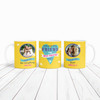 The Best Ever Friend Gift Photo Yellow Tea Coffee Personalized Mug