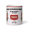 World's Best Dad Gift Circus Vintage Style Tea Coffee Personalized Mug