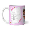 Favourite Things About Nanny Mother's Day Birthday Gift Photo Personalized Mug