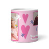 Gran Birthday Gift Mother's Day Love You Heart Photo Pink Personalized Mug