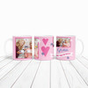 Gran Birthday Gift Mother's Day Love You Heart Photo Pink Personalized Mug