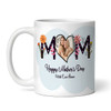 Mum Floral Photo Mother's Day Gift Personalized Mug