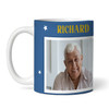 80th Birthday Photo Gift Not Everyone Looks This Good Blue Personalized Mug