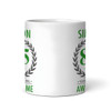 85th Birthday Gift For Man Green Male Mens 80 Birthday Present Personalized Mug