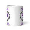 90th Birthday Gift For Women Purple Ladies Birthday Present Personalized Mug