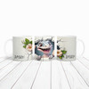 Cute Baby T-Rex Dinosaur 3D Name Tea Coffee Cup Custom Gift Personalized Mug