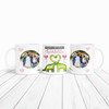 Cute Dinosaur Birthday Gift For Husband For Wife Photo Personalized Mug