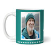 Funny 40th Birthday Gift Middle Finger 39+1 Joke Green Photo Personalized Mug