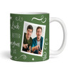 Funny Gift For Colleague Leaving Job Green Photo Tea Coffee Cup Personalized Mug