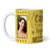 Gift For Carer Legend Photo Yellow Tea Coffee Cup Personalized Mug