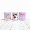 Gift For Daughter Photo Purple Butterfly Tea Coffee Cup Personalized Mug
