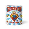 Gift For Mum Blond Hair Female Superhero Tea Coffee Cup Personalized Mug
