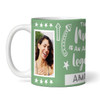 Gift For Nurse Legend Photo Green Tea Coffee Cup Personalized Mug