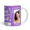 Gift For Nurse Legend Photo Purple Tea Coffee Cup Personalized Mug