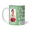 Gift For Teacher Legend Photo Green Tea Coffee Cup Personalized Mug