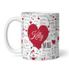 I Love You Multiple Languages Romantic Gift For Fiancee Personalized Mug