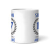 Present For Teenage Boy 17th Birthday Gift 17 Awesome Blue Personalized Mug