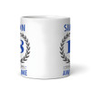 Present For Teenage Boy 18th Birthday Gift 18 Awesome Blue Personalized Mug