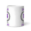 Present For Teenage Girl 14th Birthday Gift 14 Awesome Purple Personalized Mug