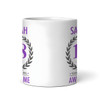 Present For Teenage Girl 18th Birthday Gift 18 Awesome Purple Personalized Mug