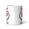Present For Teenage Girl 19th Birthday Gift 19 Awesome Pink Personalized Mug