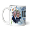 100th Birthday Gift Fishing Present For Angler For Him Photo Personalized Mug