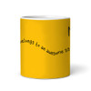 This Belongs To An Awesome Sister Gift Yellow Retro Man Personalized Mug