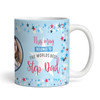 Worlds Best Step Dad Gift For Stepdad Star Photo Tea Coffee Cup Personalized Mug