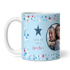 Worlds Best Step Dad Gift For Stepdad Star Photo Tea Coffee Cup Personalized Mug