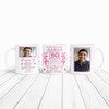 60th Birthday Gift Aged To Perfection Pink Photo Tea Coffee Personalized Mug