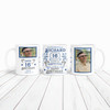 16th Birthday Gift Aged To Perfection Blue Photo Tea Coffee Personalized Mug