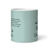 Sagittarius Funny Zodiac Sign Description Birthday Gift Green Personalized Mug