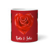 Valentine's Gift Heart Rose I Love You Photo Personalized Mug