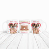 For The One I Love Gift Bear Photos Valentine's Day Gift Personalized Mug