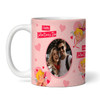 Gift For Wife Cupid Hearts Photo Valentine's Day Gift Personalized Mug