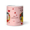 Gift For Wife Love Hearts Photo Frame Valentine's Day Gift Personalized Mug